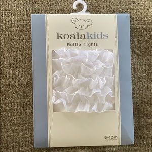 Koala Kids ruffle tights 6-12 months